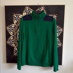 Vineyard Vines Green and Navy Sweatshirt